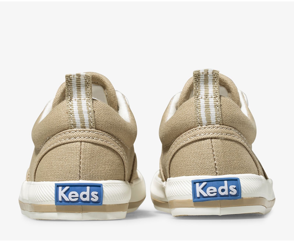 Kids Keds Sneakers - Graham - Brown - 0167-BMTJP